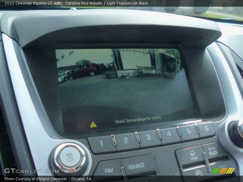 Cardinal Red Metallic / Light Titanium/Jet Black 2012 Chevrolet Equinox LT AWD