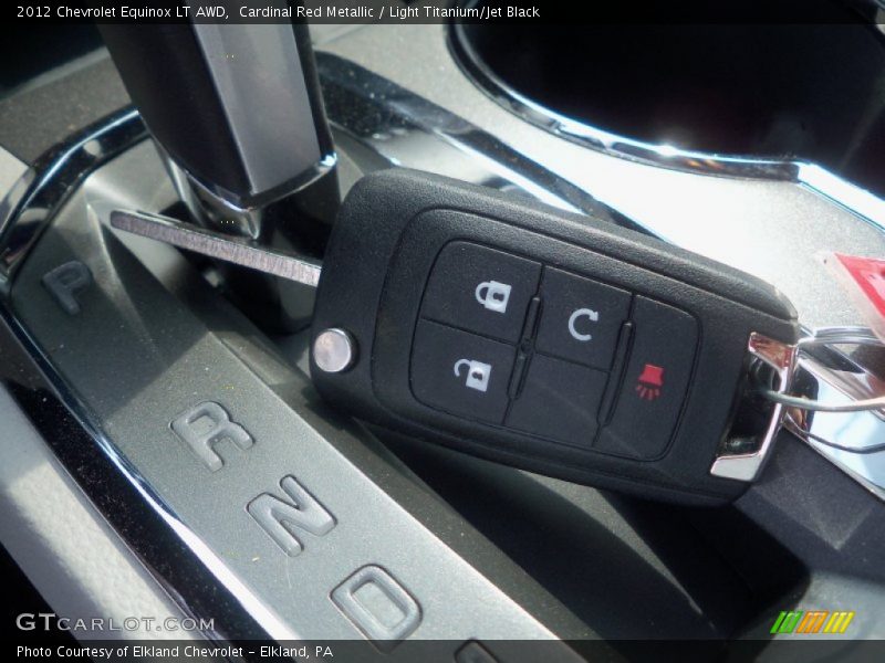 Keys of 2012 Equinox LT AWD