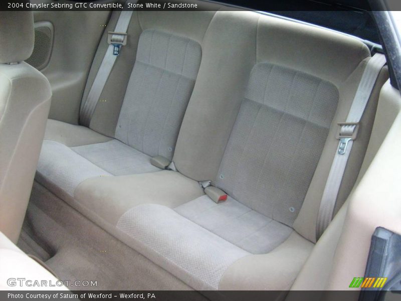 Stone White / Sandstone 2004 Chrysler Sebring GTC Convertible