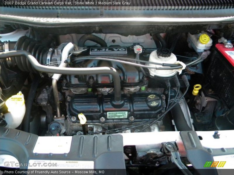 2007 Grand Caravan Cargo Van Engine - 3.3L OHV 12V V6