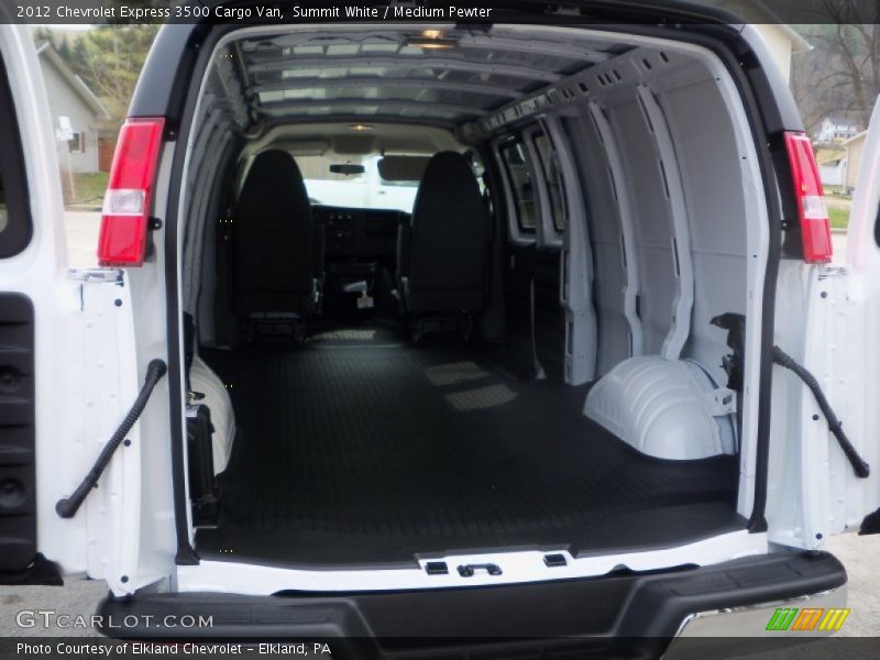 Summit White / Medium Pewter 2012 Chevrolet Express 3500 Cargo Van