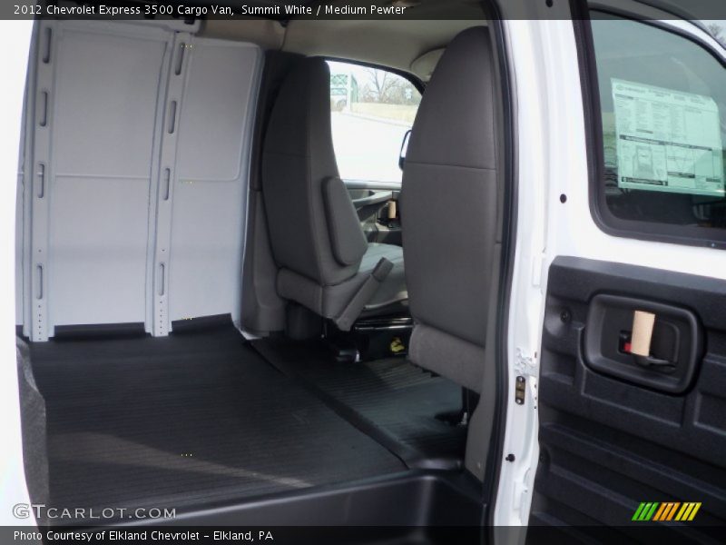 Summit White / Medium Pewter 2012 Chevrolet Express 3500 Cargo Van