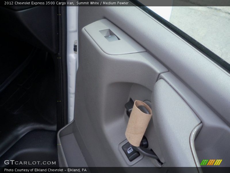 Summit White / Medium Pewter 2012 Chevrolet Express 3500 Cargo Van