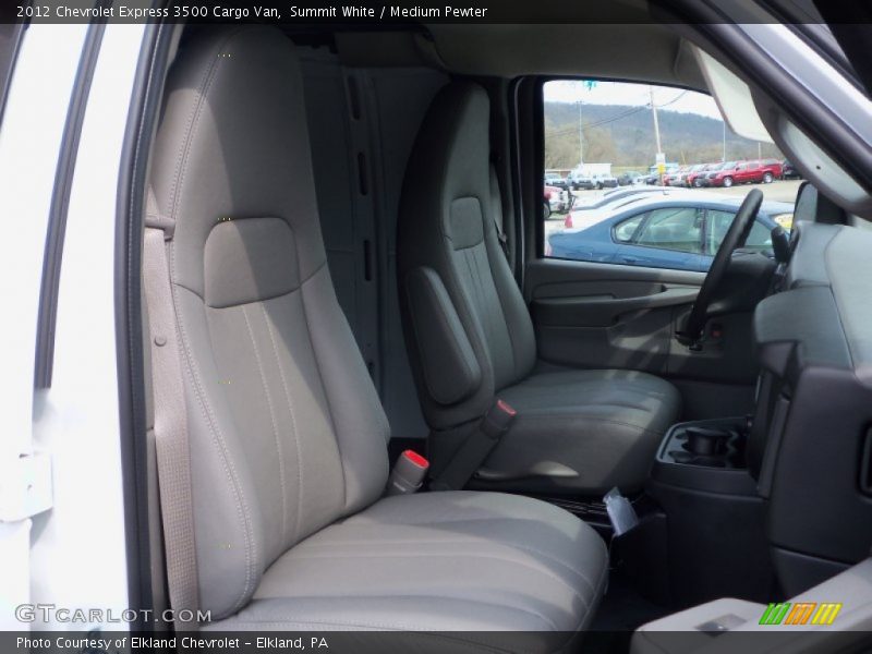 Summit White / Medium Pewter 2012 Chevrolet Express 3500 Cargo Van