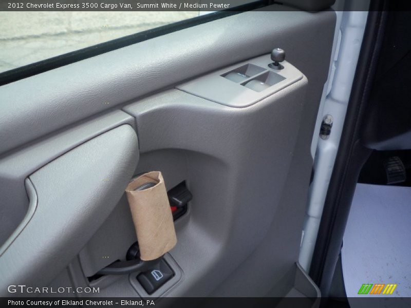 Summit White / Medium Pewter 2012 Chevrolet Express 3500 Cargo Van