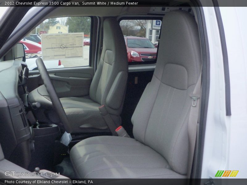 Summit White / Medium Pewter 2012 Chevrolet Express 3500 Cargo Van