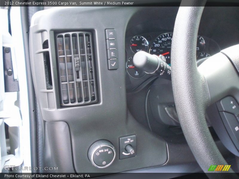 Summit White / Medium Pewter 2012 Chevrolet Express 3500 Cargo Van
