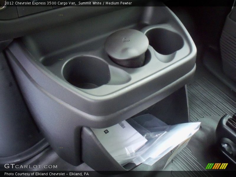Summit White / Medium Pewter 2012 Chevrolet Express 3500 Cargo Van