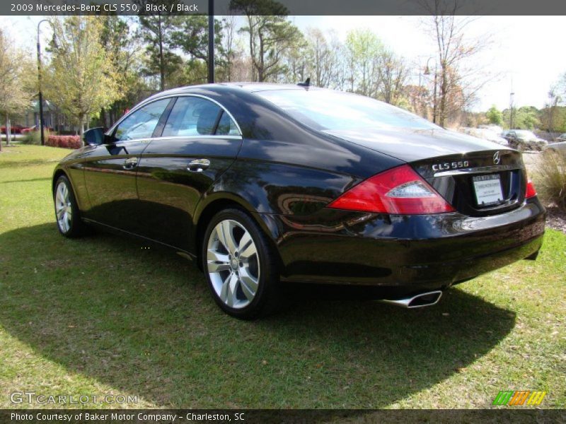 Black / Black 2009 Mercedes-Benz CLS 550