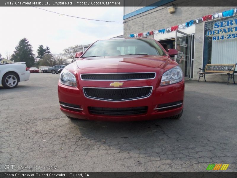 Crystal Red Tintcoat / Cocoa/Cashmere 2012 Chevrolet Malibu LT