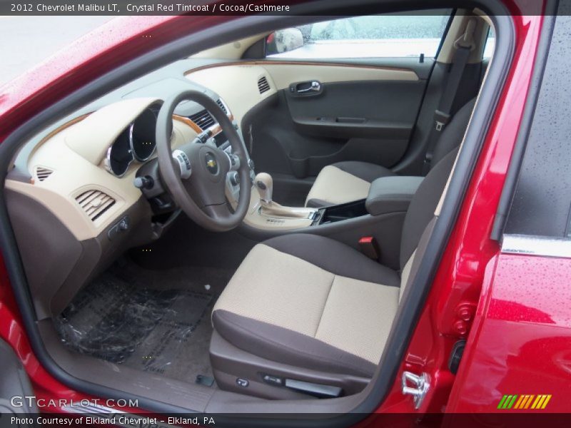 Crystal Red Tintcoat / Cocoa/Cashmere 2012 Chevrolet Malibu LT