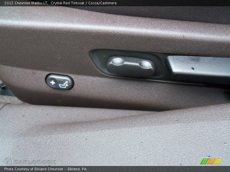 Crystal Red Tintcoat / Cocoa/Cashmere 2012 Chevrolet Malibu LT