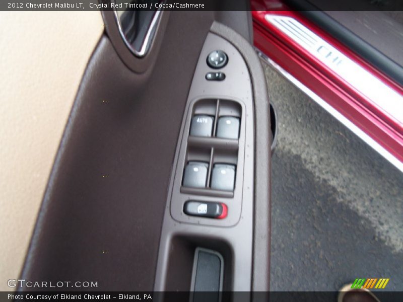 Crystal Red Tintcoat / Cocoa/Cashmere 2012 Chevrolet Malibu LT