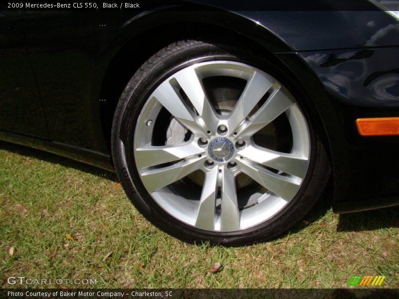 Black / Black 2009 Mercedes-Benz CLS 550