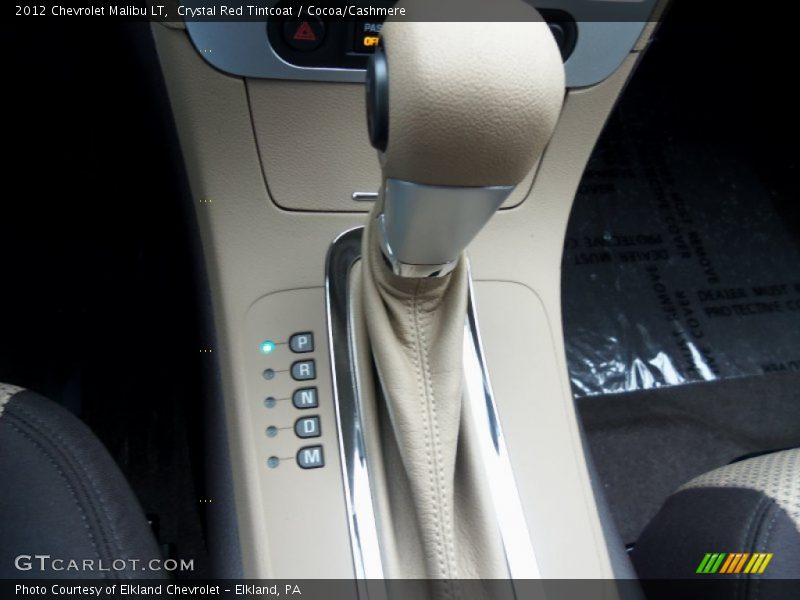 Crystal Red Tintcoat / Cocoa/Cashmere 2012 Chevrolet Malibu LT