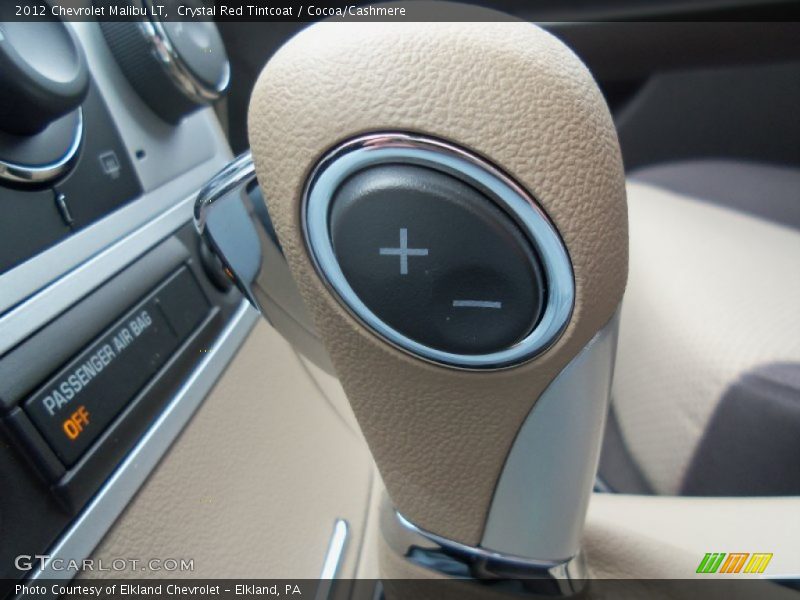 Crystal Red Tintcoat / Cocoa/Cashmere 2012 Chevrolet Malibu LT