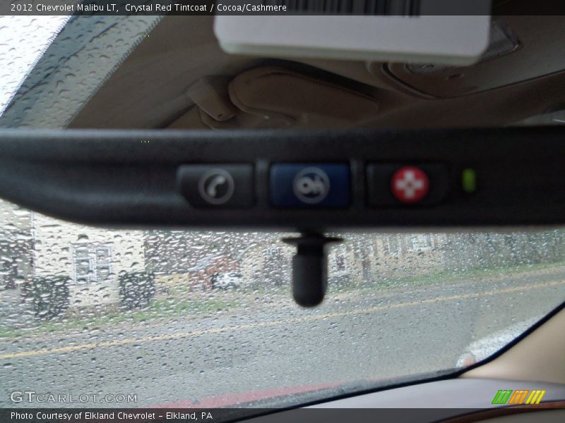 Crystal Red Tintcoat / Cocoa/Cashmere 2012 Chevrolet Malibu LT