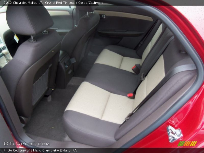 Crystal Red Tintcoat / Cocoa/Cashmere 2012 Chevrolet Malibu LT