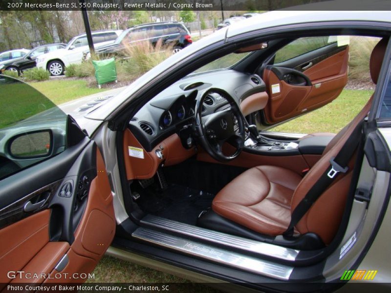  2007 SL 550 Roadster Cognac Brown Interior
