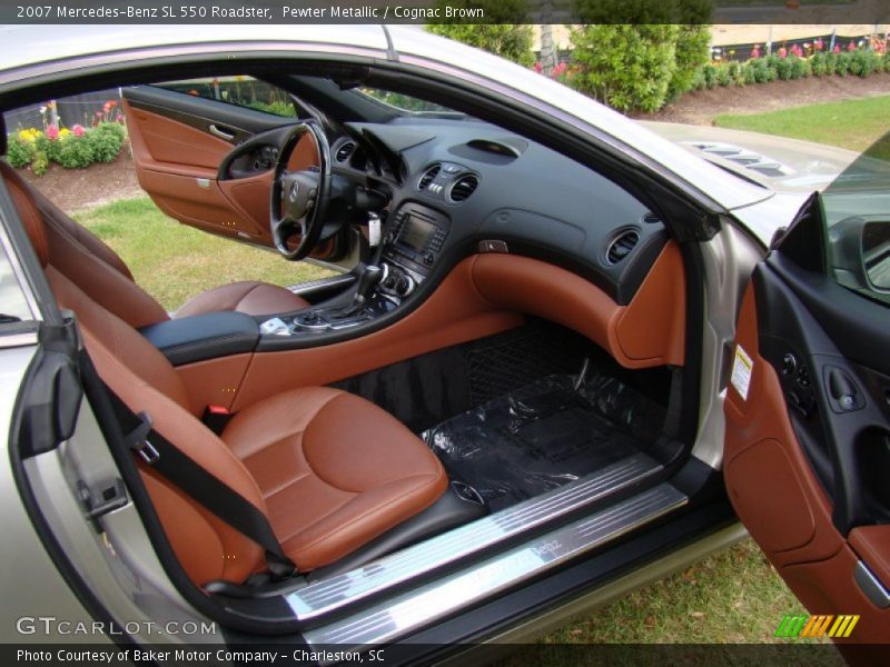  2007 SL 550 Roadster Cognac Brown Interior