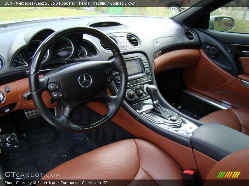 Cognac Brown Interior - 2007 SL 550 Roadster 