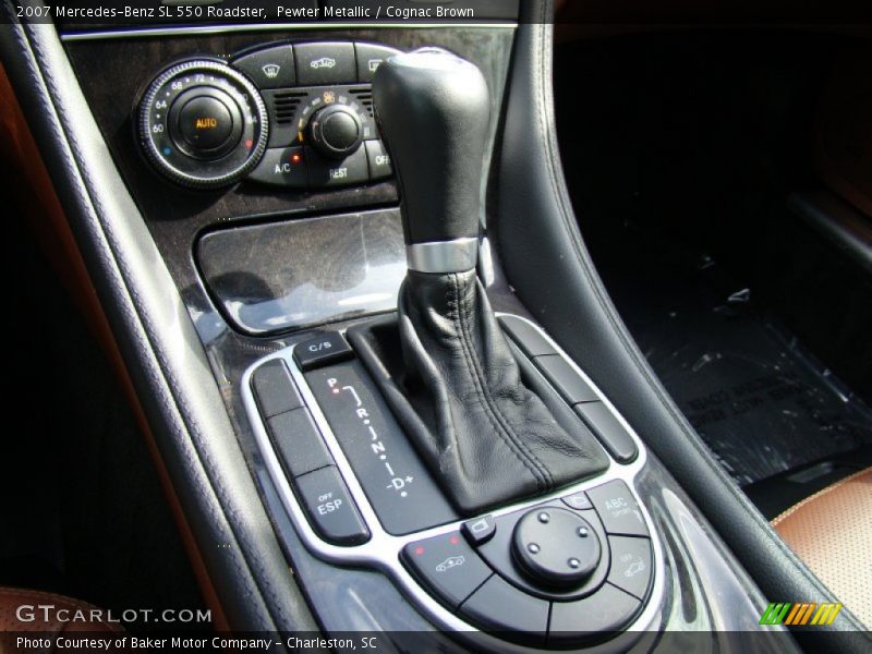  2007 SL 550 Roadster 7 Speed Automatic Shifter