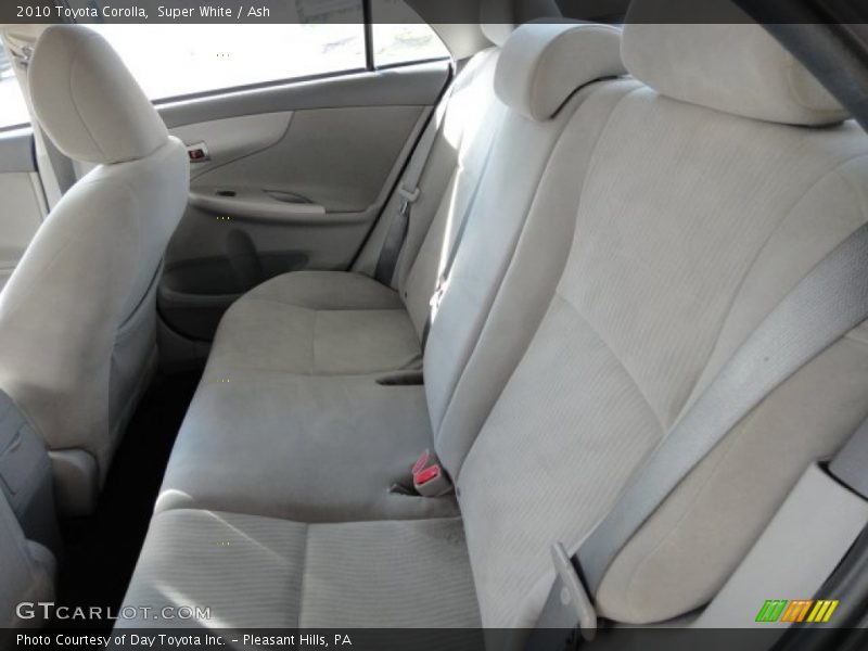 Super White / Ash 2010 Toyota Corolla