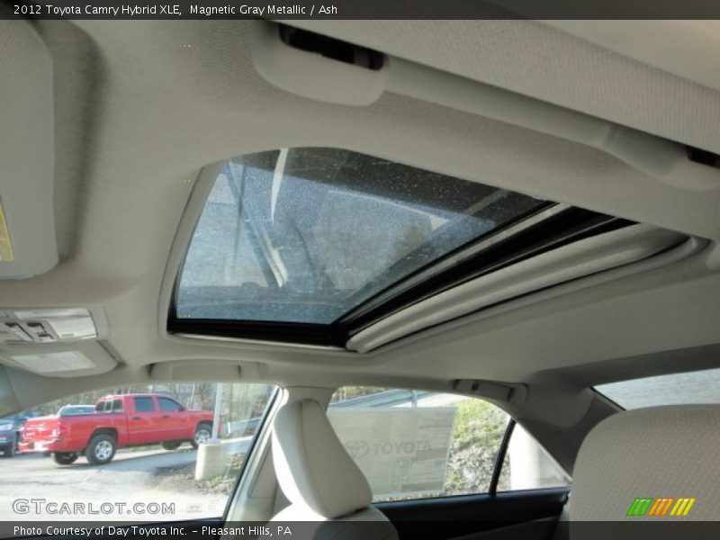 Magnetic Gray Metallic / Ash 2012 Toyota Camry Hybrid XLE