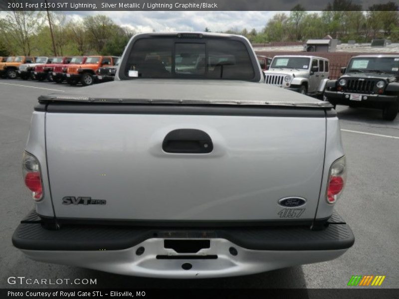 Silver Metallic / Lightning Graphite/Black 2001 Ford F150 SVT Lightning