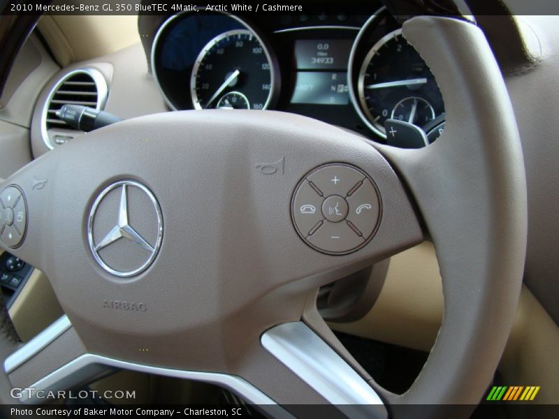 Arctic White / Cashmere 2010 Mercedes-Benz GL 350 BlueTEC 4Matic