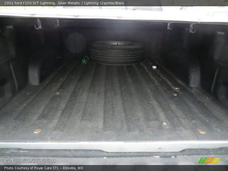 Silver Metallic / Lightning Graphite/Black 2001 Ford F150 SVT Lightning
