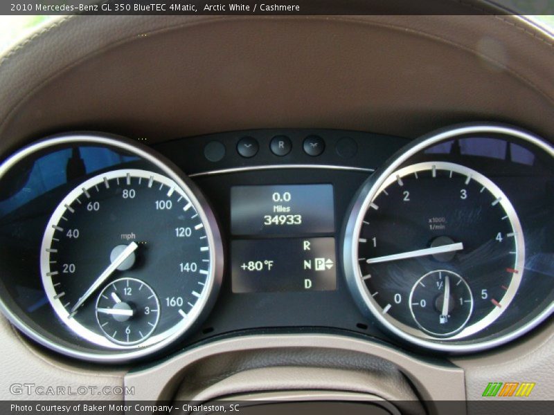 Arctic White / Cashmere 2010 Mercedes-Benz GL 350 BlueTEC 4Matic