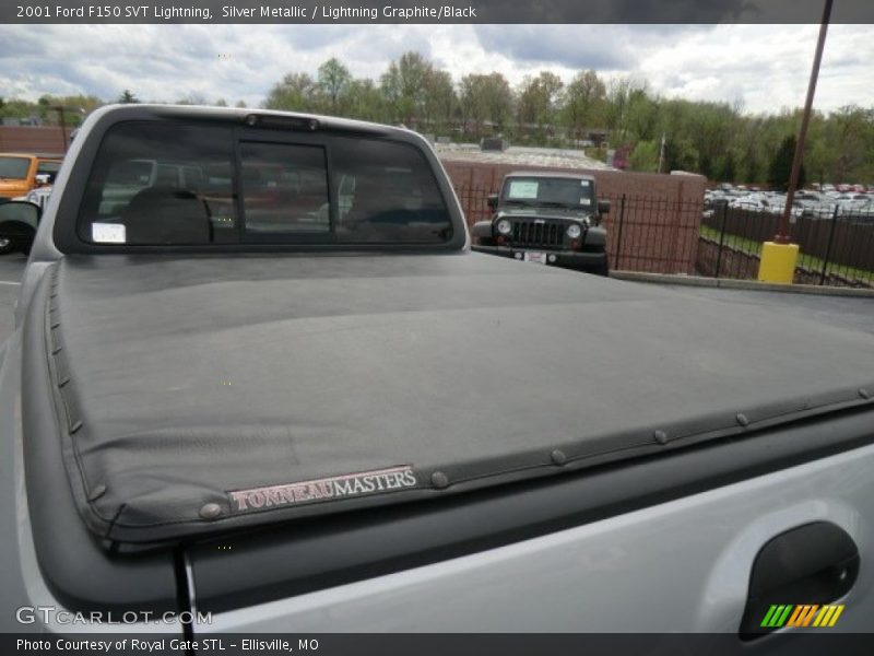 Silver Metallic / Lightning Graphite/Black 2001 Ford F150 SVT Lightning