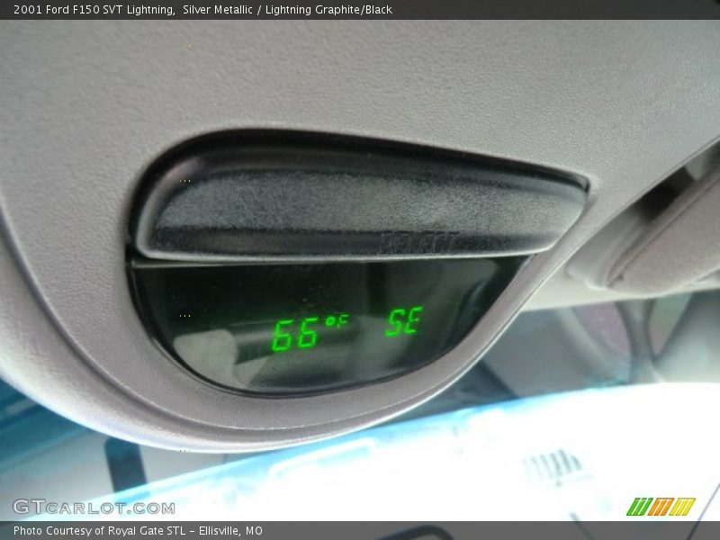 Silver Metallic / Lightning Graphite/Black 2001 Ford F150 SVT Lightning