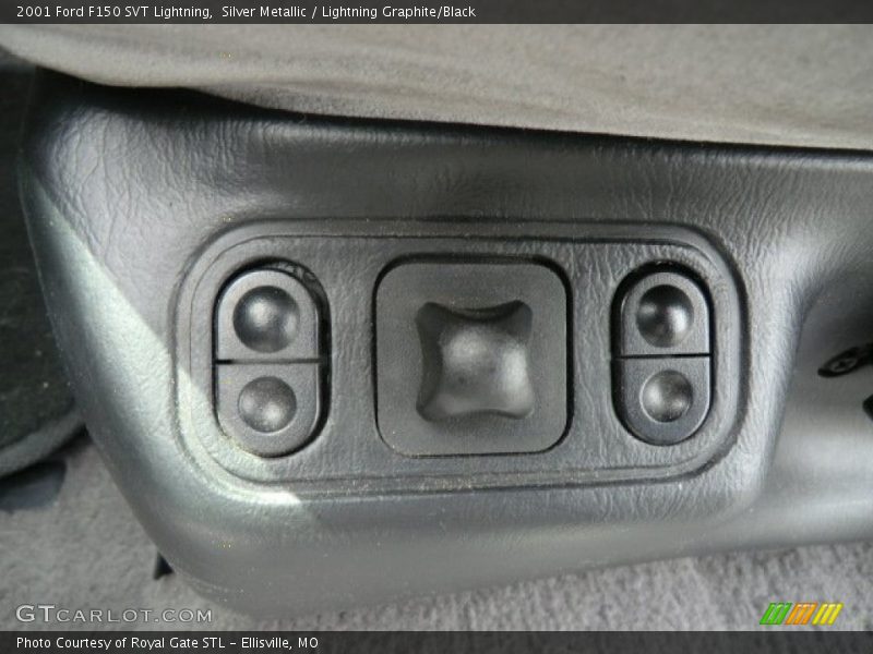 Silver Metallic / Lightning Graphite/Black 2001 Ford F150 SVT Lightning