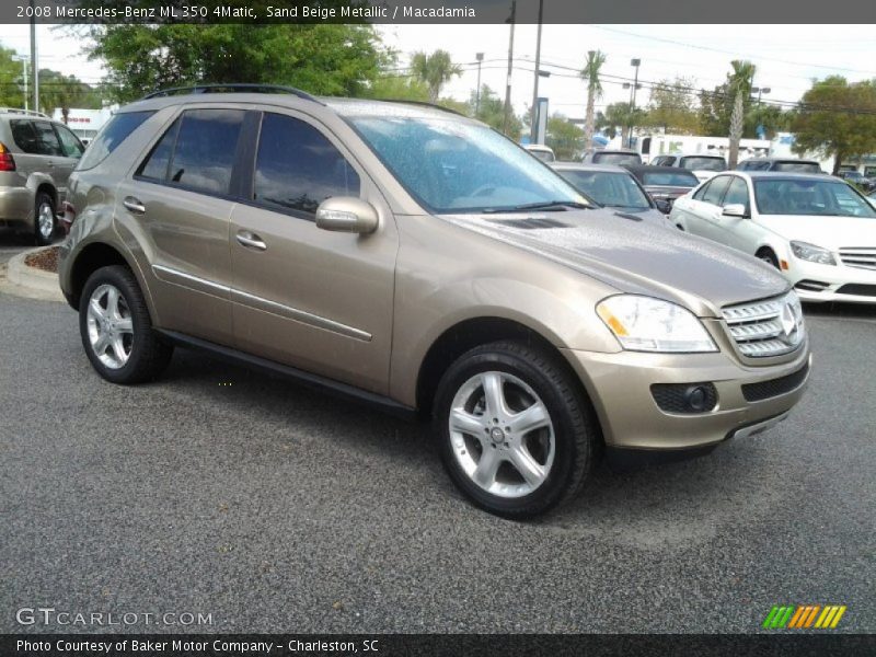 Front 3/4 View of 2008 ML 350 4Matic