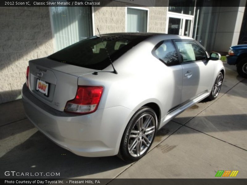 Classic Silver Metallic / Dark Charcoal 2012 Scion tC