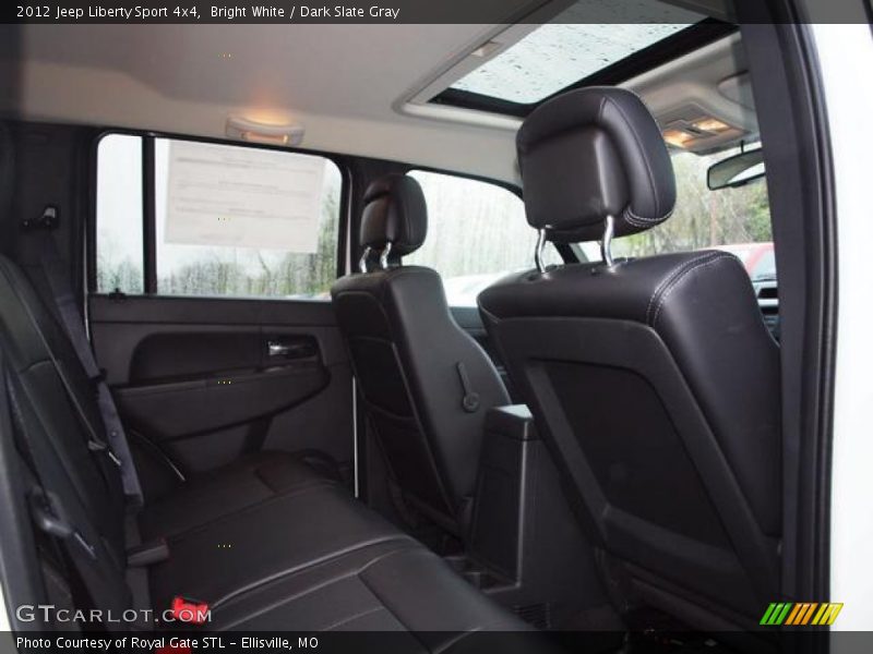 Bright White / Dark Slate Gray 2012 Jeep Liberty Sport 4x4