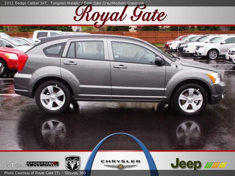 Tungsten Metallic / Dark Slate Gray/Medium Graystone 2012 Dodge Caliber SXT