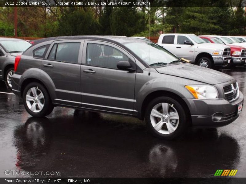 Tungsten Metallic / Dark Slate Gray/Medium Graystone 2012 Dodge Caliber SXT