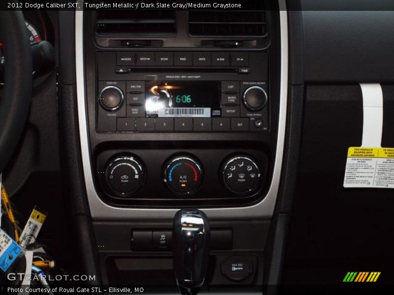 Tungsten Metallic / Dark Slate Gray/Medium Graystone 2012 Dodge Caliber SXT