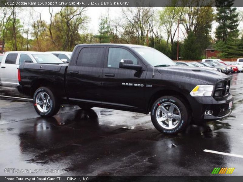  2012 Ram 1500 Sport Crew Cab 4x4 Black