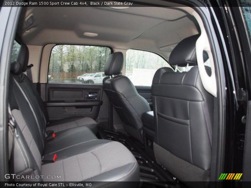  2012 Ram 1500 Sport Crew Cab 4x4 Dark Slate Gray Interior