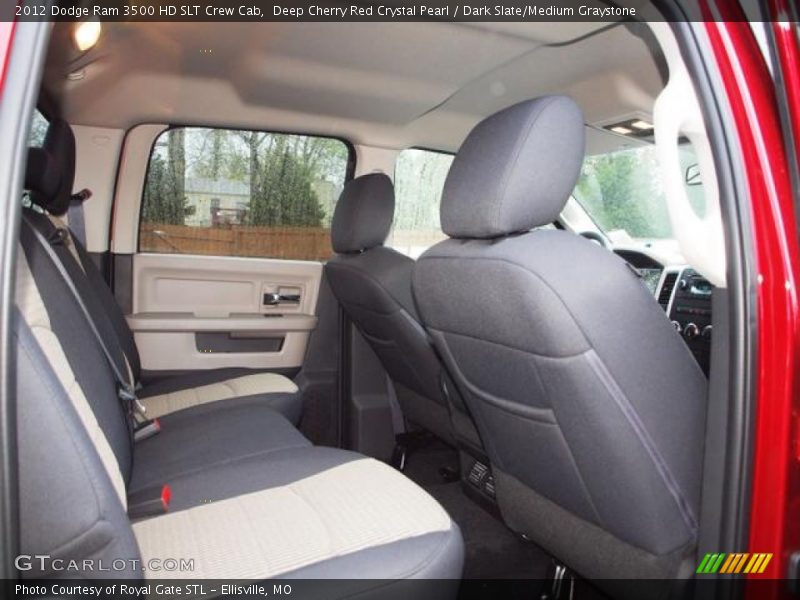Deep Cherry Red Crystal Pearl / Dark Slate/Medium Graystone 2012 Dodge Ram 3500 HD SLT Crew Cab