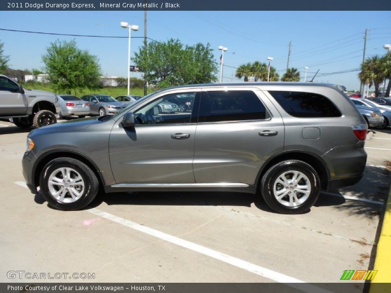 Mineral Gray Metallic / Black 2011 Dodge Durango Express