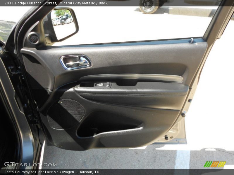 Mineral Gray Metallic / Black 2011 Dodge Durango Express