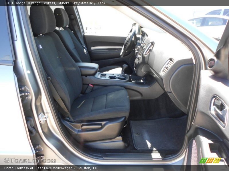 Mineral Gray Metallic / Black 2011 Dodge Durango Express