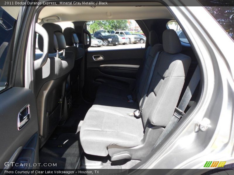 Mineral Gray Metallic / Black 2011 Dodge Durango Express