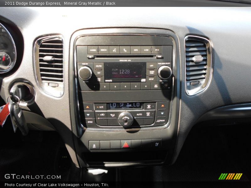 Mineral Gray Metallic / Black 2011 Dodge Durango Express