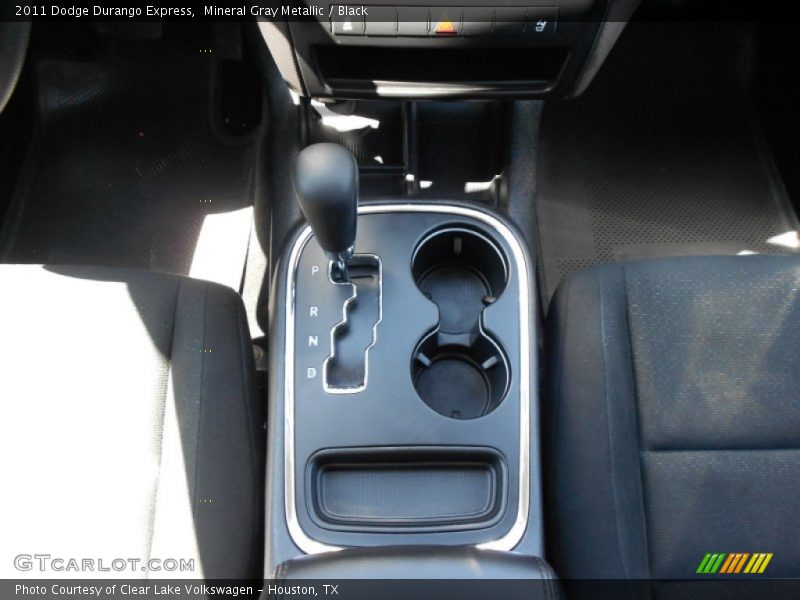 Mineral Gray Metallic / Black 2011 Dodge Durango Express